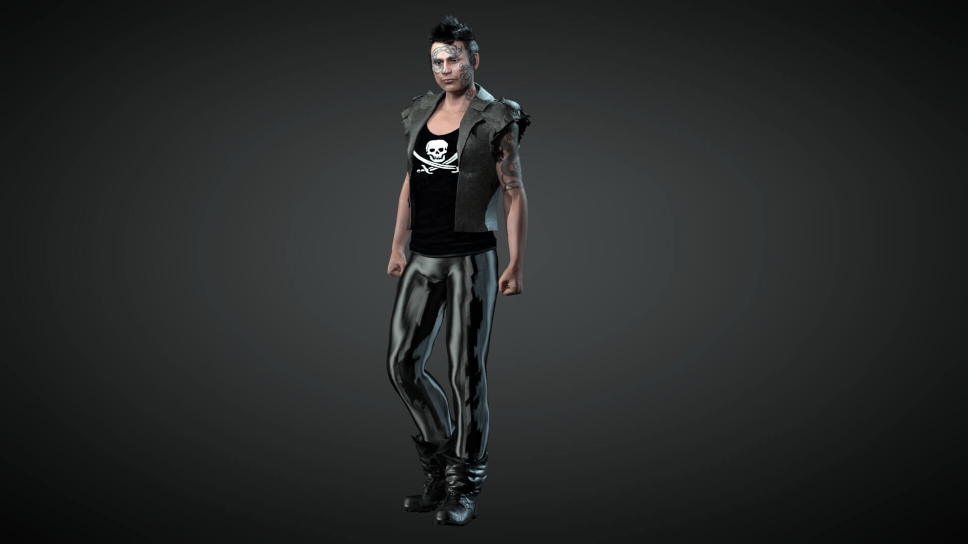 Malandro 3D Render, Digital Art by M Santos