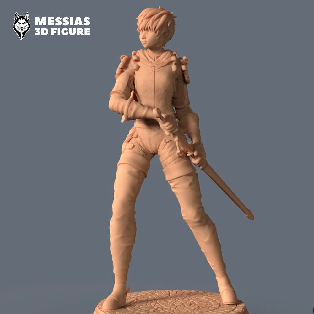 Casca Berserk Figure - 3D Print Model by M2SO