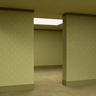 Backrooms Prop Set