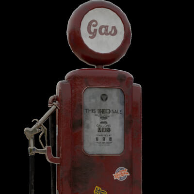 Vintage Gas Pump