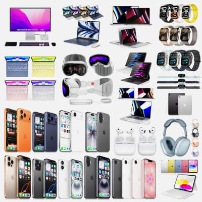 Apple Electronics Collection 2026 v2 - 3D Model by madMIX