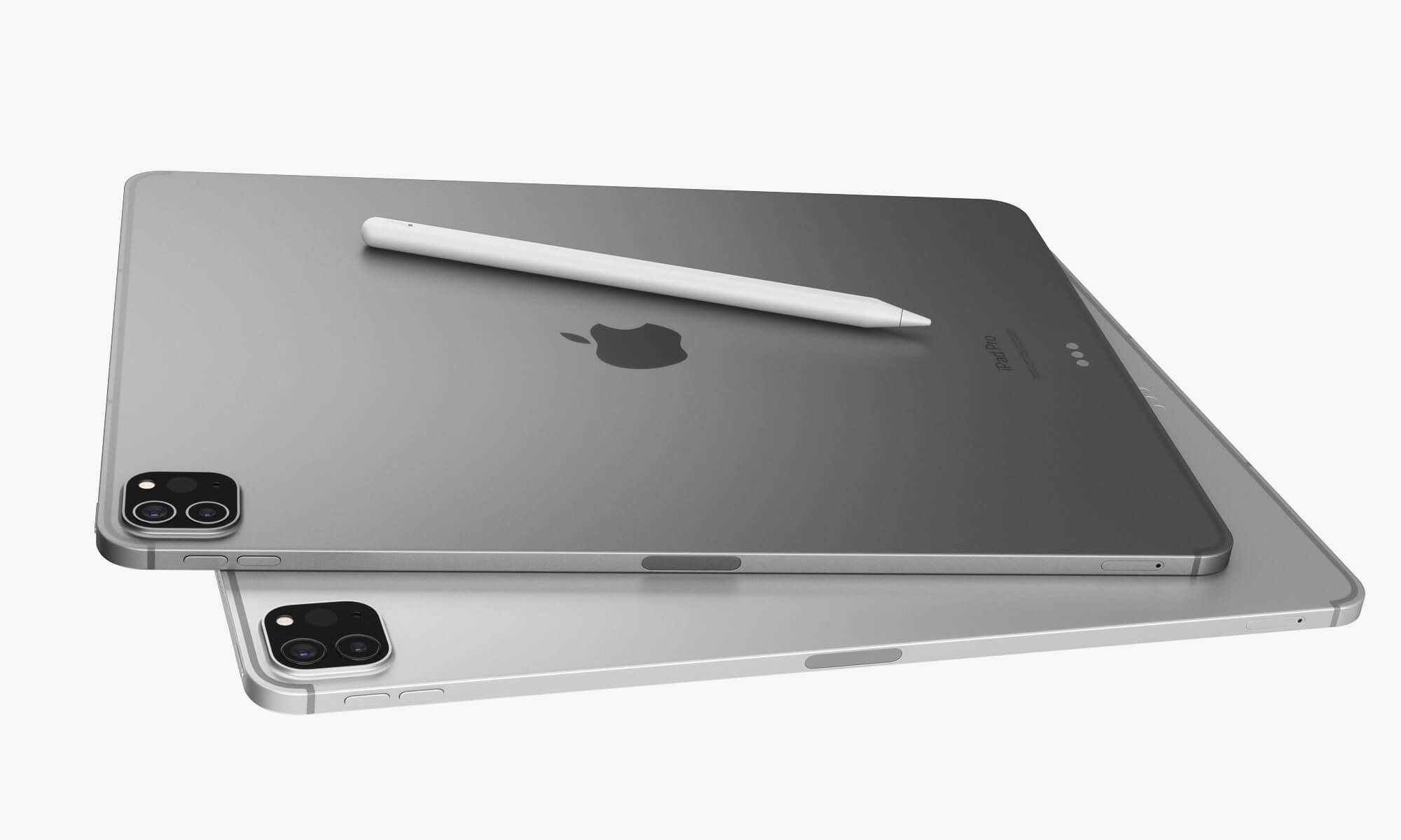 Apple iPad Pro 13Inch and 11Inch M2 and iPad 10th Gen 3D Model by madMIX