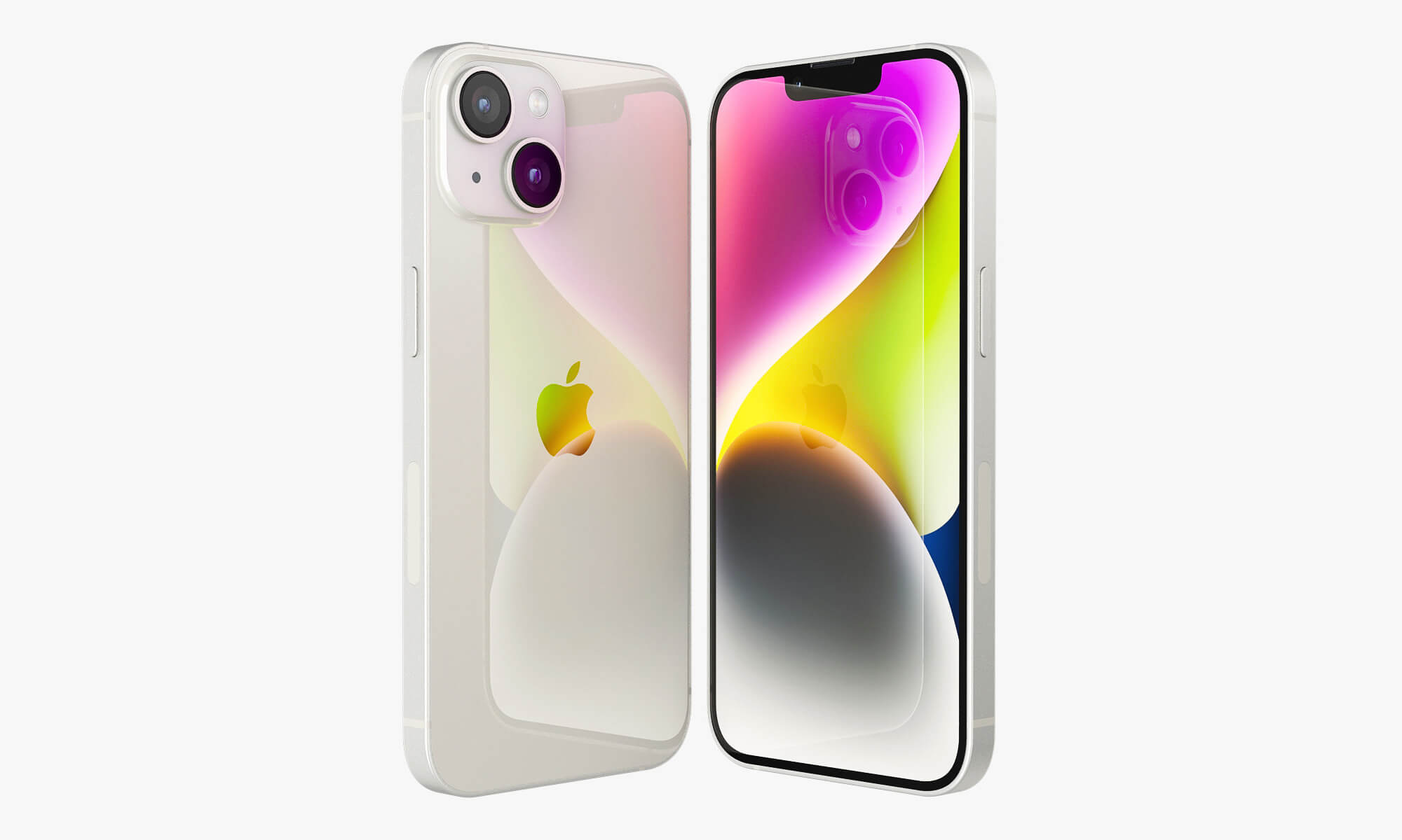 Apple IPhone 14 All Colors - 3D Model by madMIX