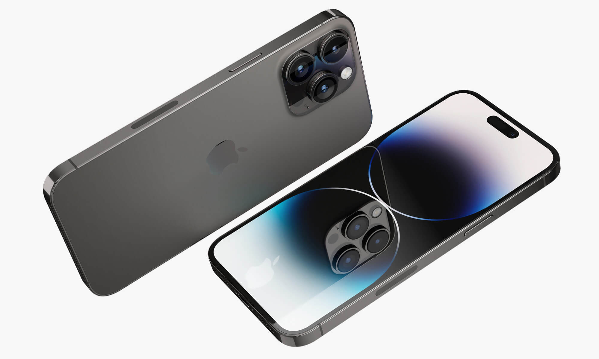 Apple iPhone 14, 14 Plus, 14 Pro, and 14 Pro MAX All Colors - 3D Model ...