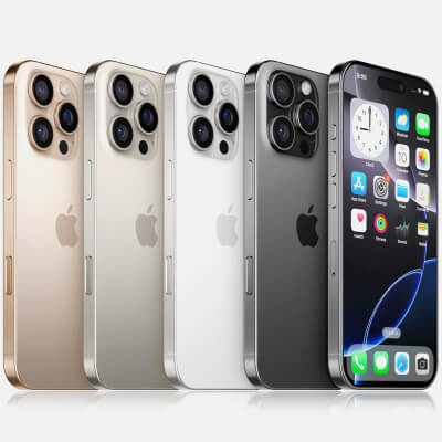 Apple iPhone 16 Pro All Colors - 3D Model by madMIX
