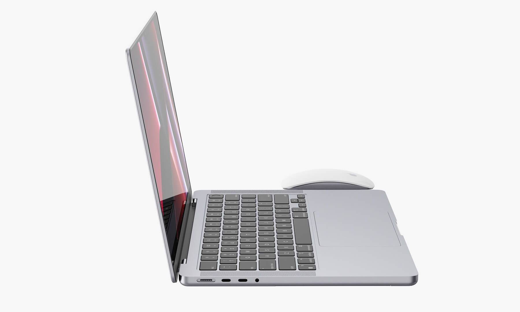 Apple MacBook Air M2 2022 and Pro 14-inch and 16-inch 3D Model by madMIX