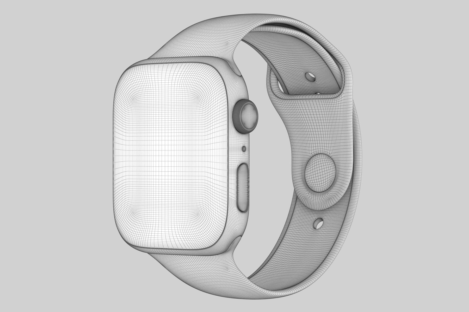 Apple Watch Series 7 3D Model by madMIX