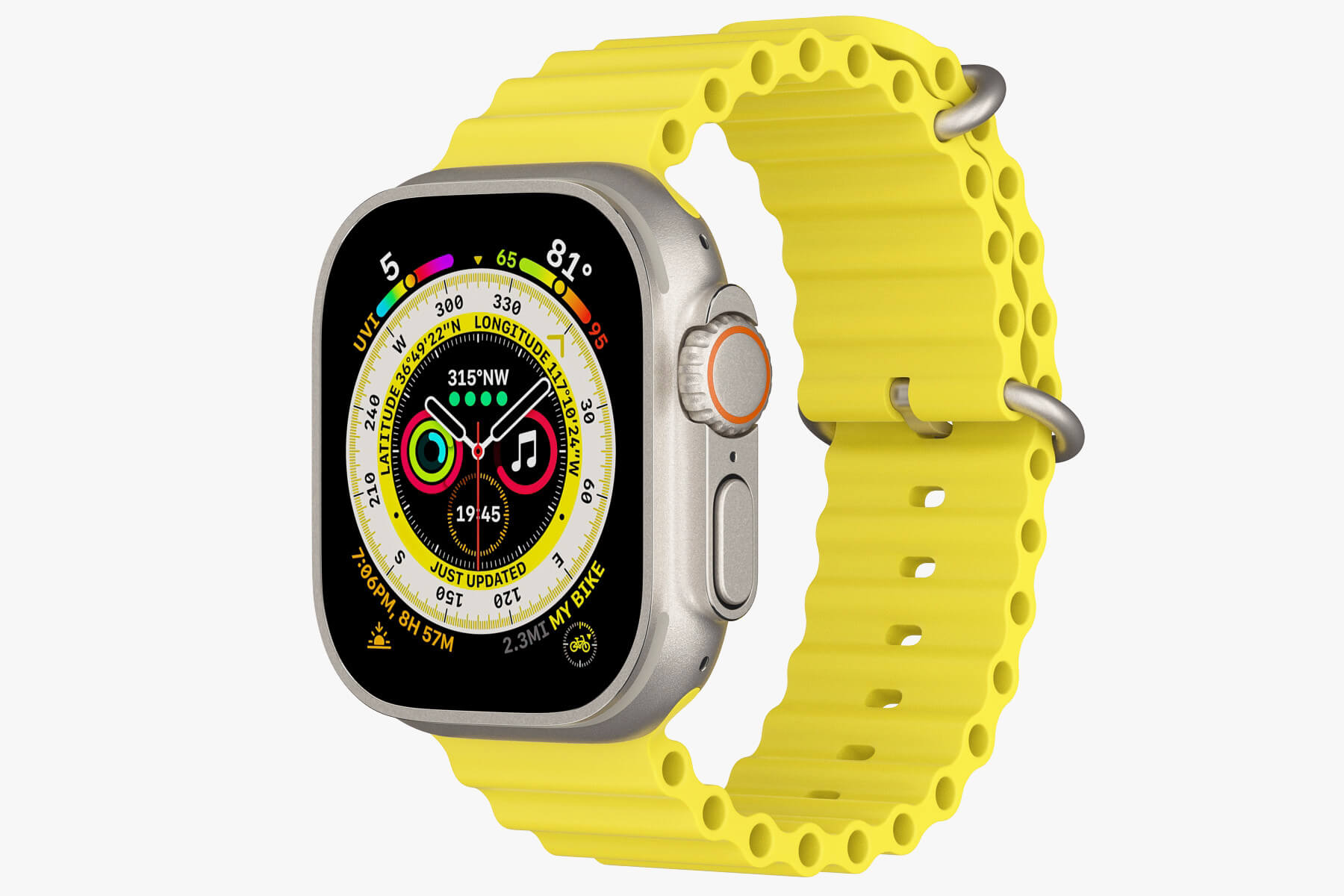Apple Watch Ultra All Colors 3D Model by madMIX