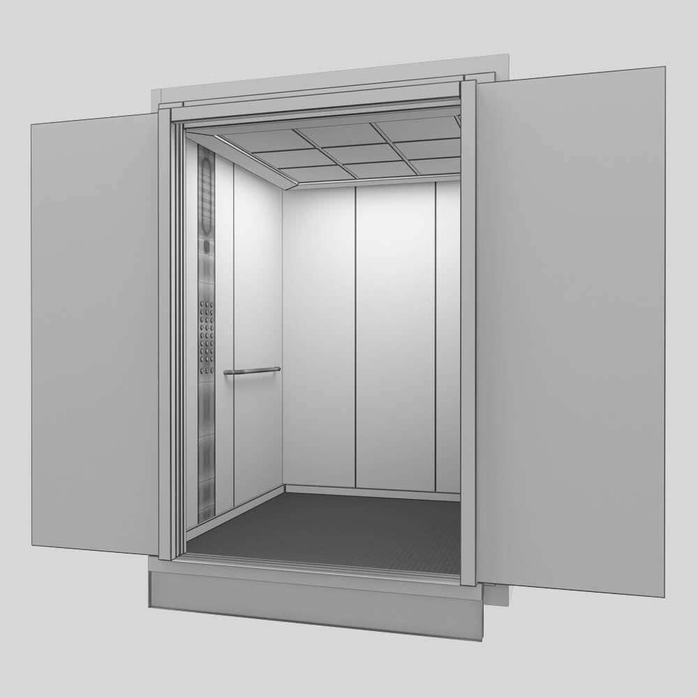 Kone Elevator Collection 3D Model by madMIX