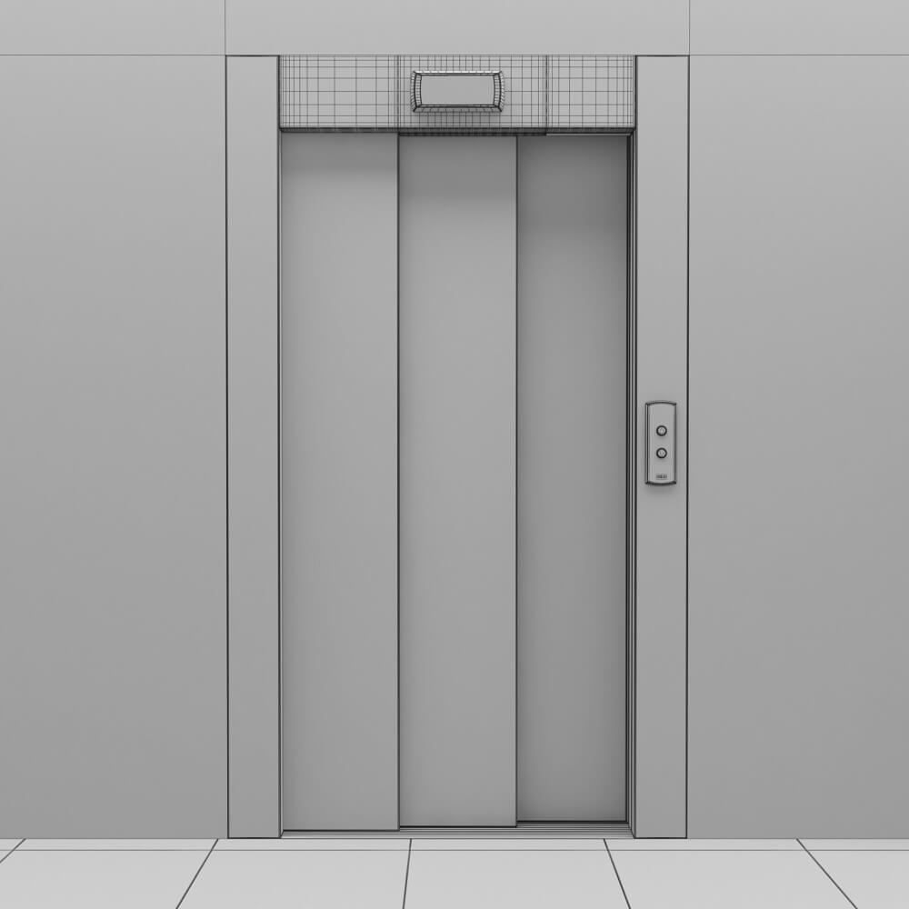 Kone Elevator Collection 3D Model by madMIX