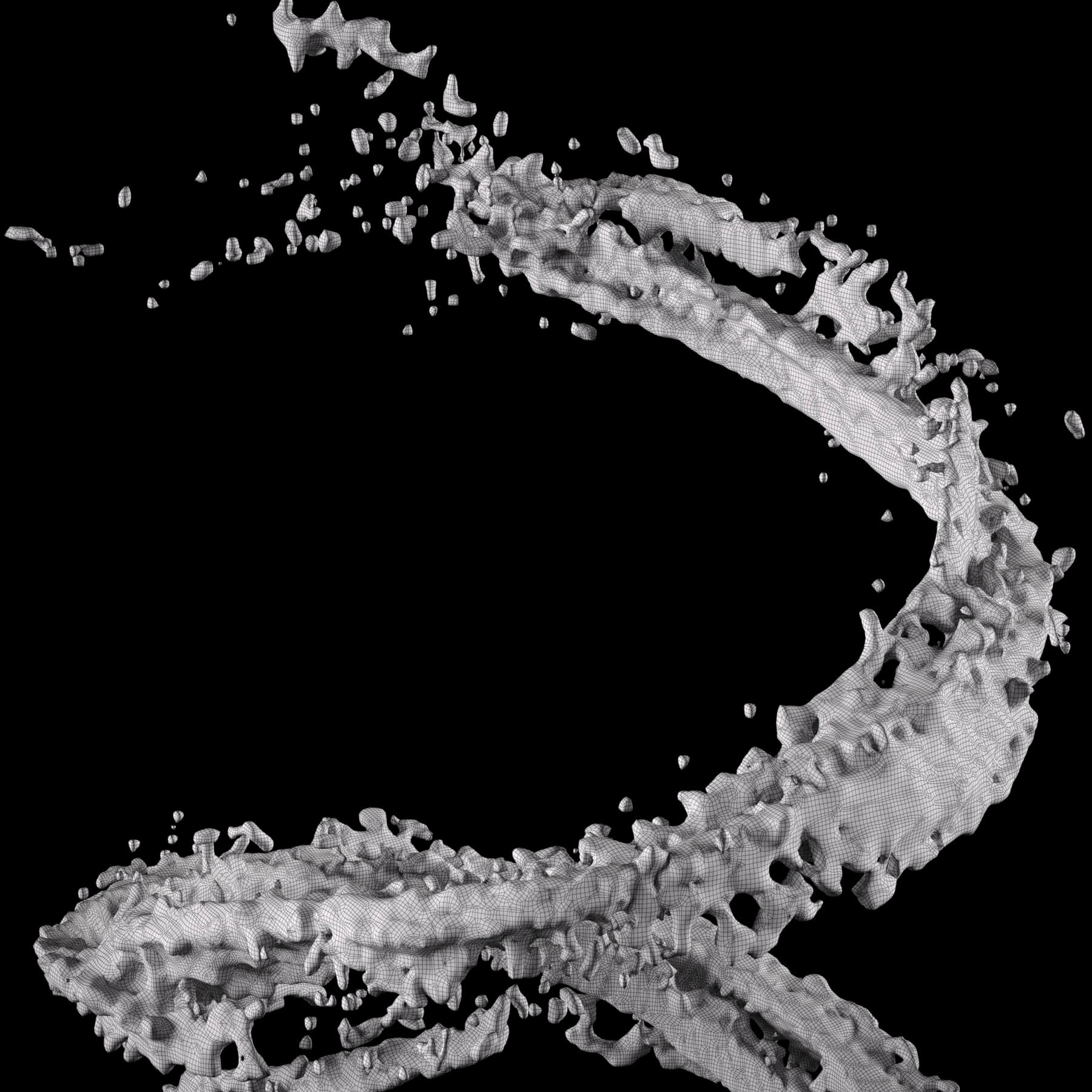 Water Splash Modelbase Water Splash 01 - 3D Model by Madson Studio
