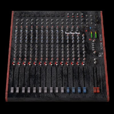 Allen & Heath ZED-18 USB Mixing Desk Worn