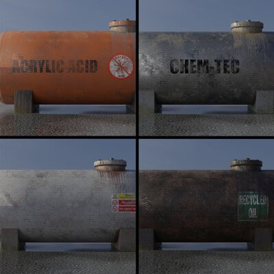 Industrial Bulk Storage Tank Bundle