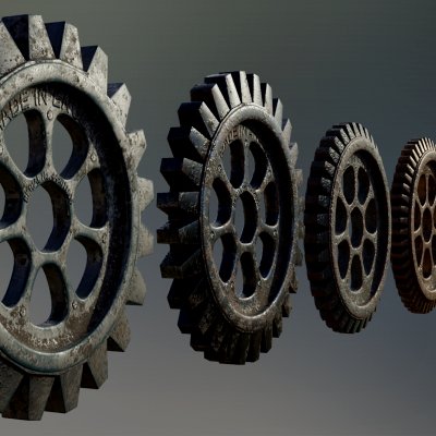 Industrial Gear Set 03