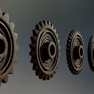 Industrial Gear Set 05