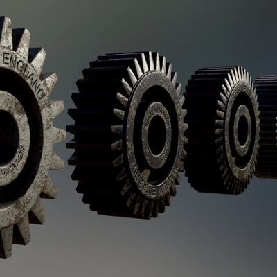 Industrial Gear Set 08