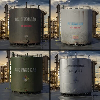 Industrial Large Storage Tank Bundle