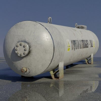 Industrial Liquid Nitrogen Storage Tank