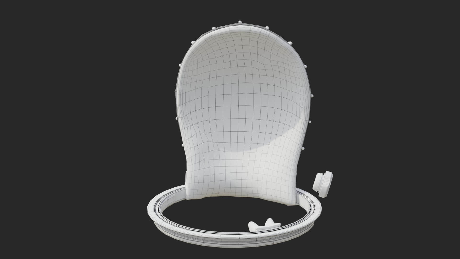 NASA Apollo 11 Astronaut Bubble Helmet 3D Model by magsci