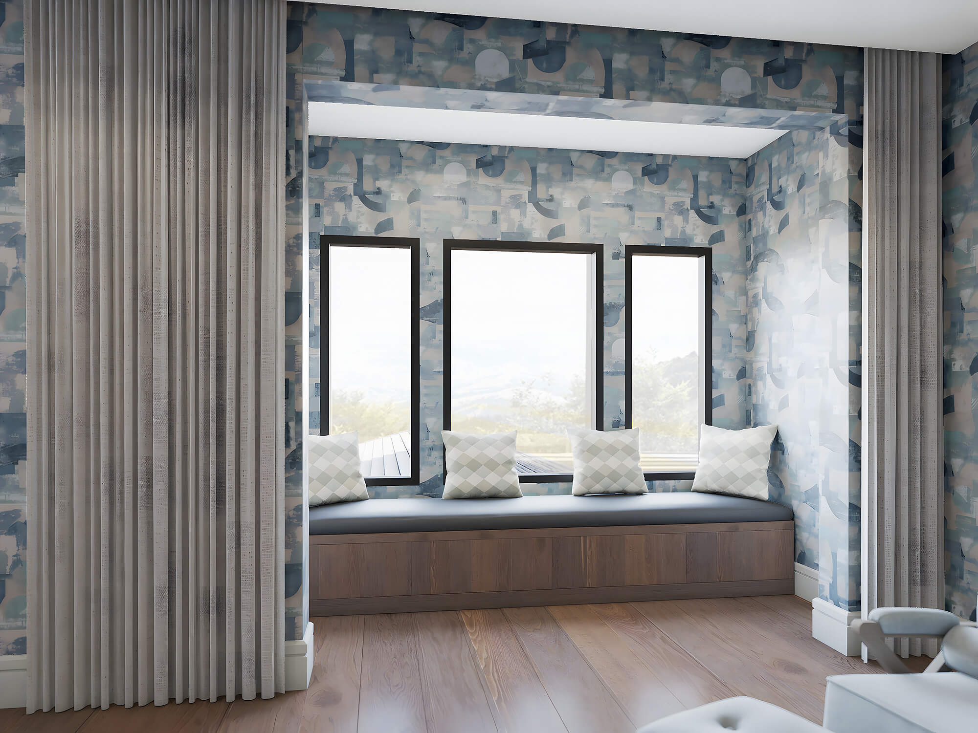 Interior Rendering Project Rubin Residence 3D Render