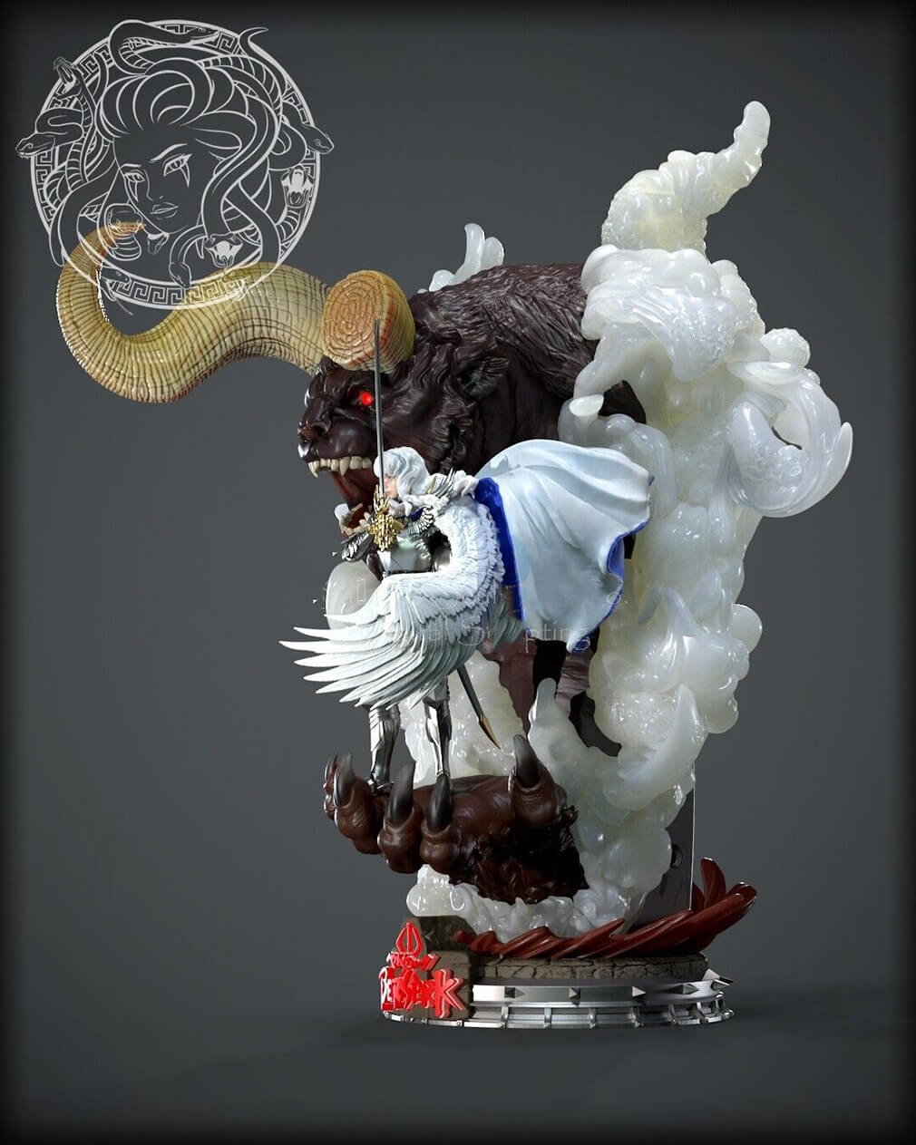 Berserk Griffith 3D Print Model By Mai Son Berserk Griffith 3D Print Model By Mai Son