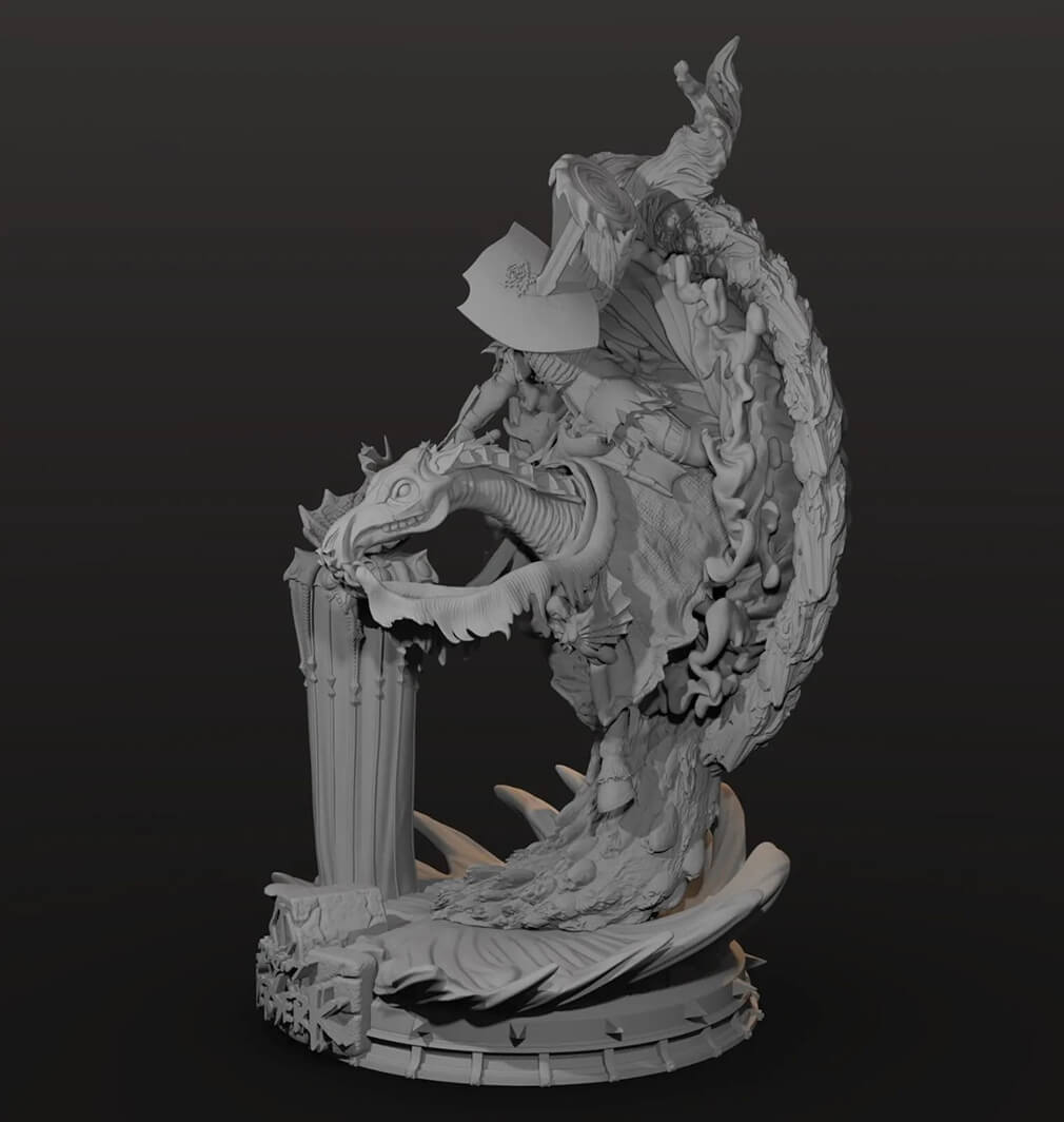 Berserk Skull Knight - 3D Model by Mai Son