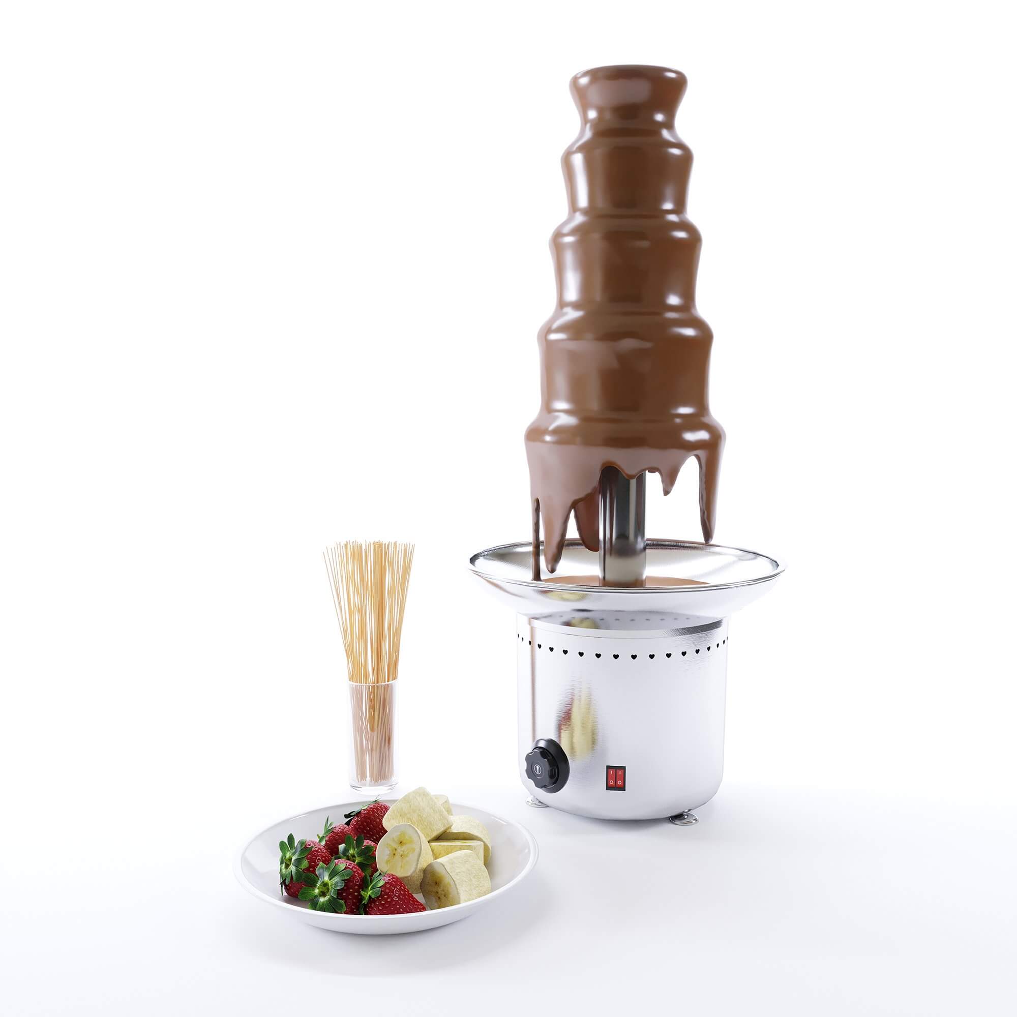 Chocolate Fountain 3D Model by maker3d