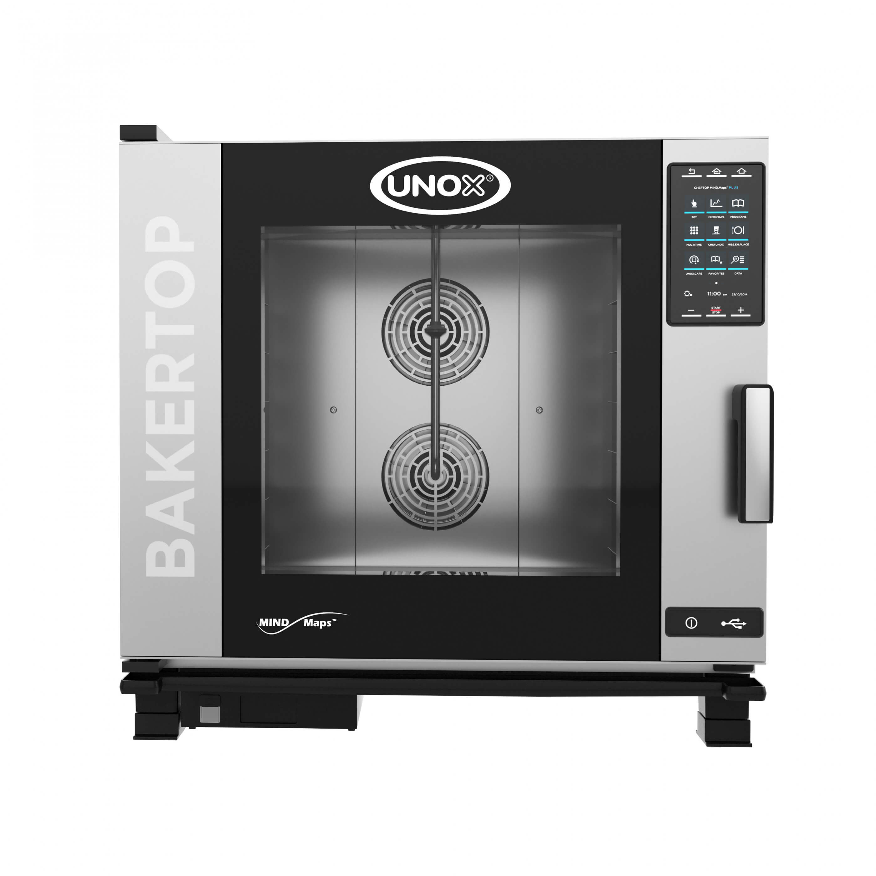 Commercial Combi Oven Unox Bakertop 3D Model by maker3d