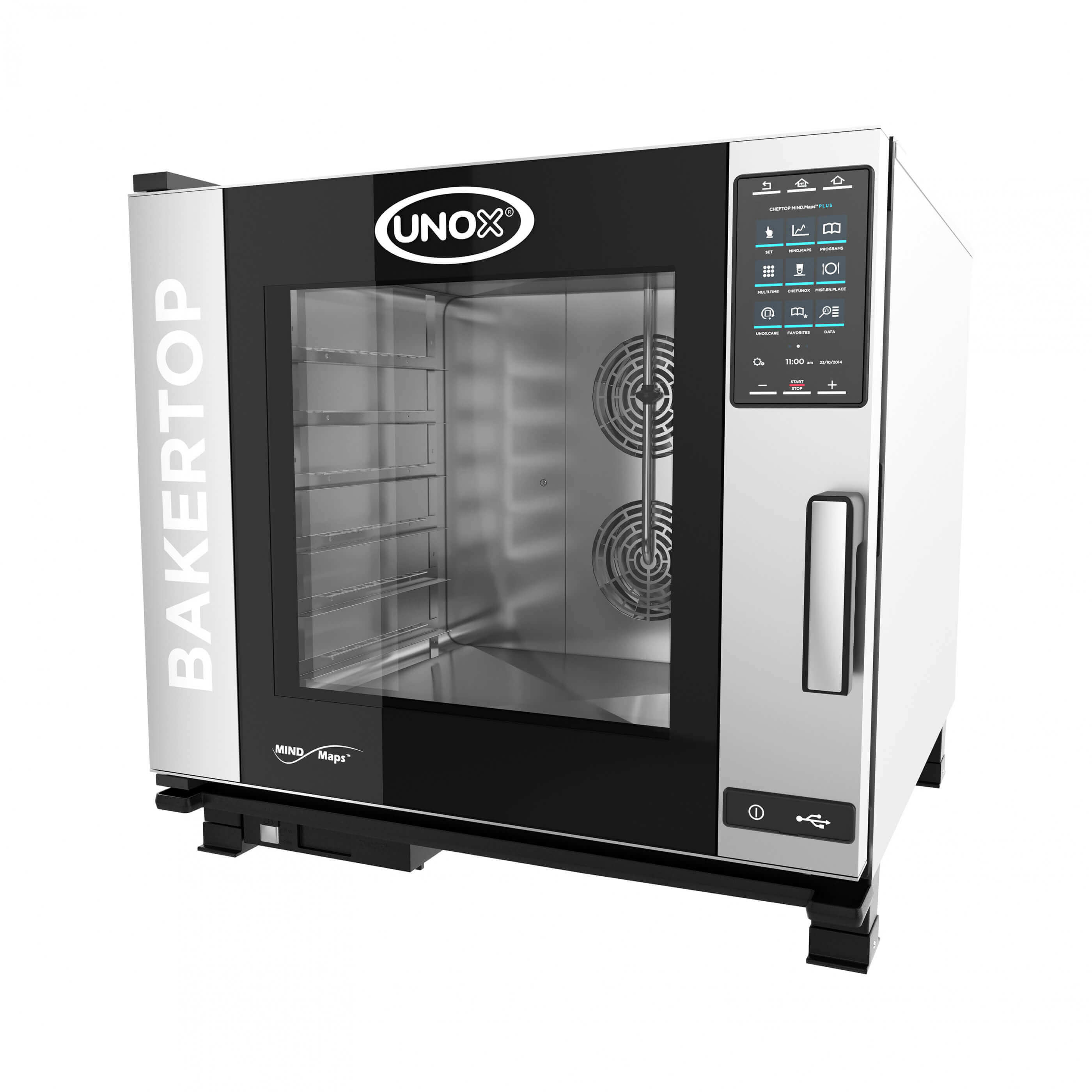 Commercial Combi Oven Unox Bakertop 3D Model by maker3d