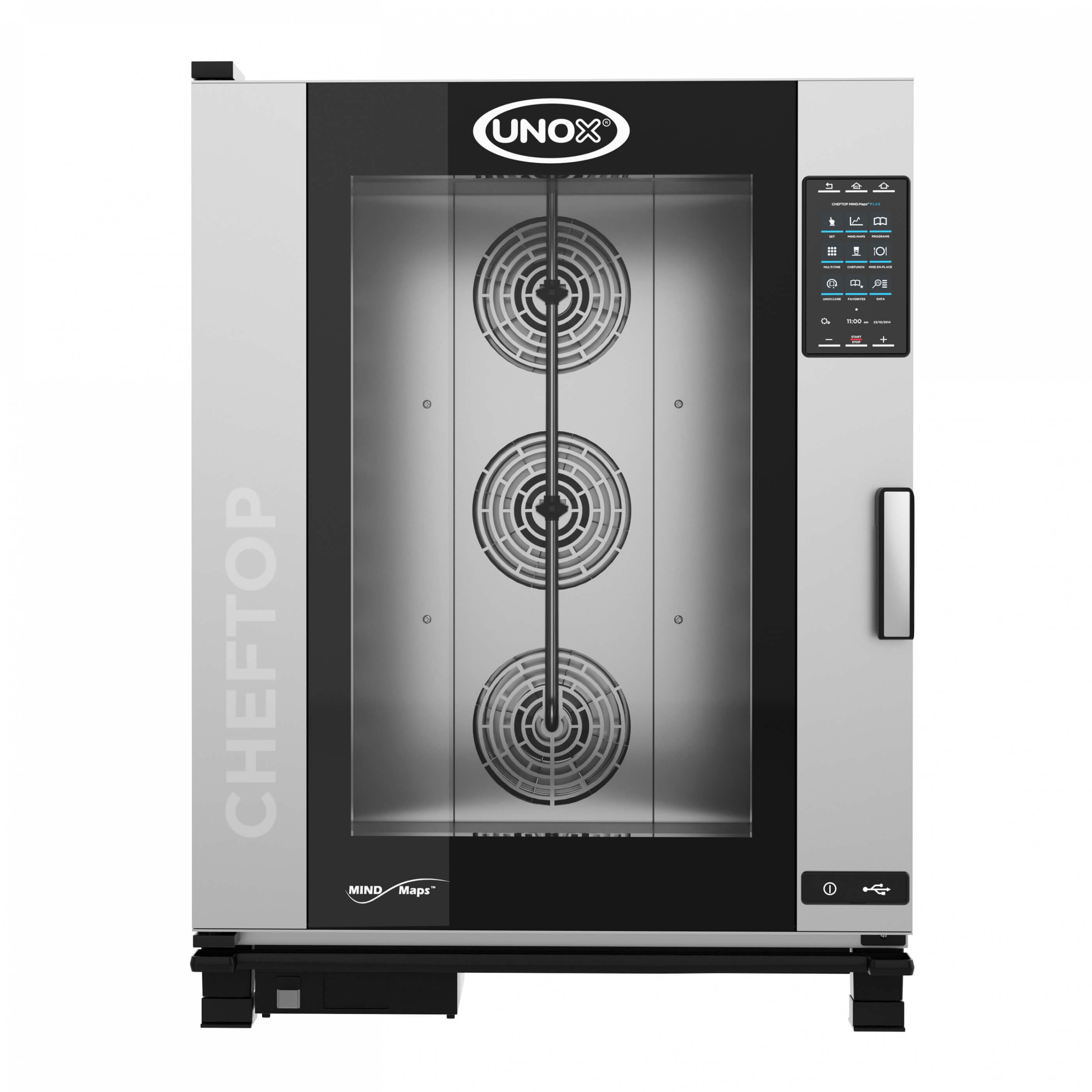 Commercial Combi Oven Unox Cheftop 3D Model by maker3d