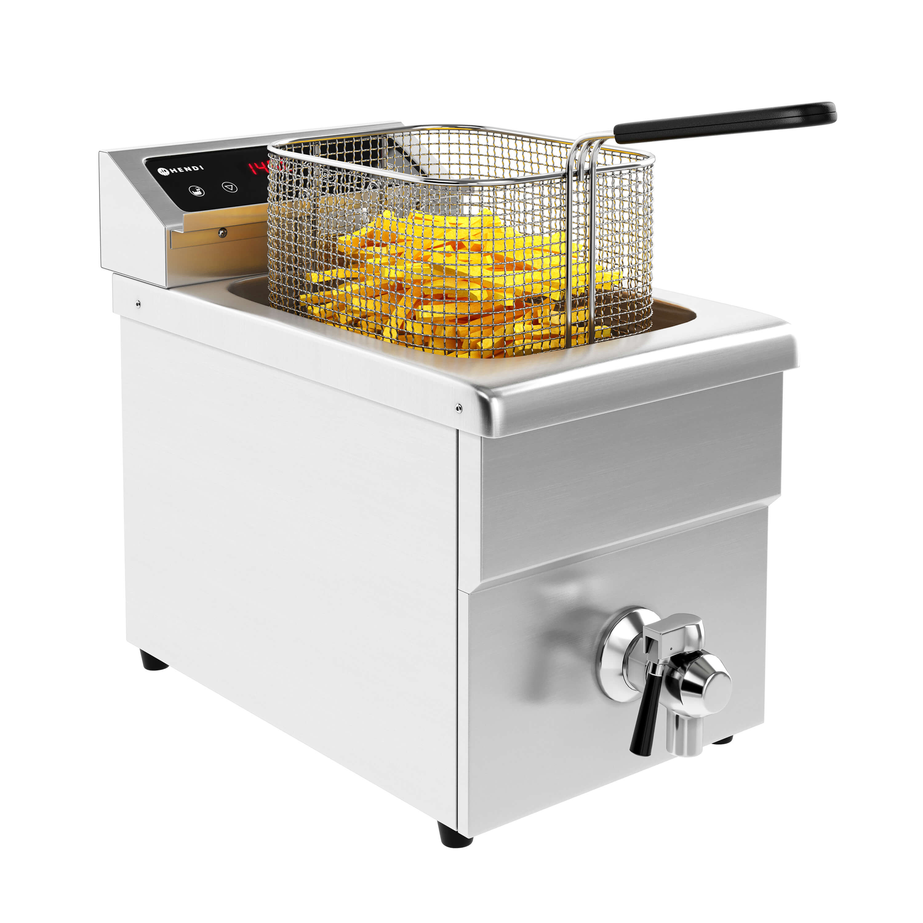 Induction deep fryer Hendi 3D Render RenderHub Gallery