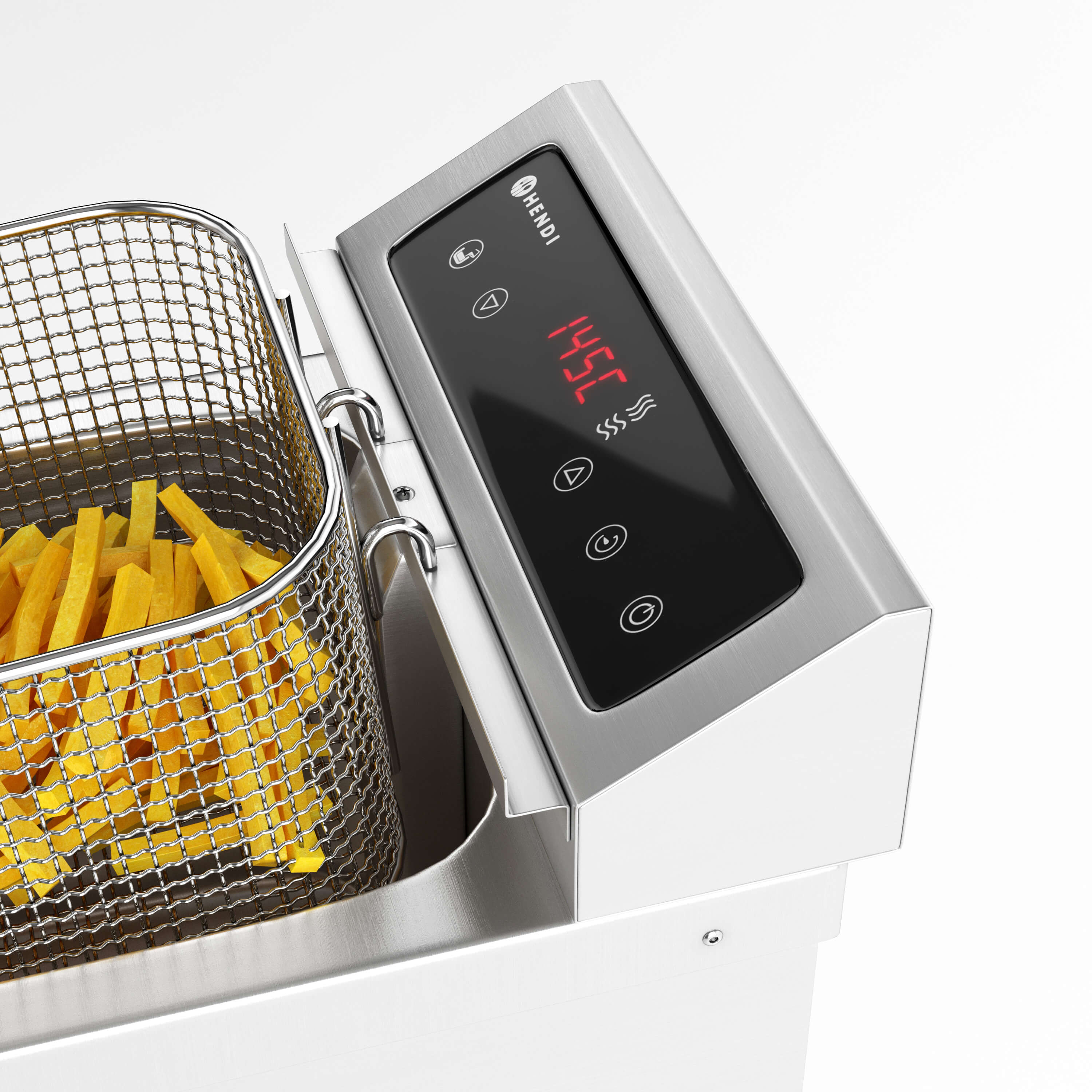 Induction Deep Fryer Hendi 3D Model by maker3d