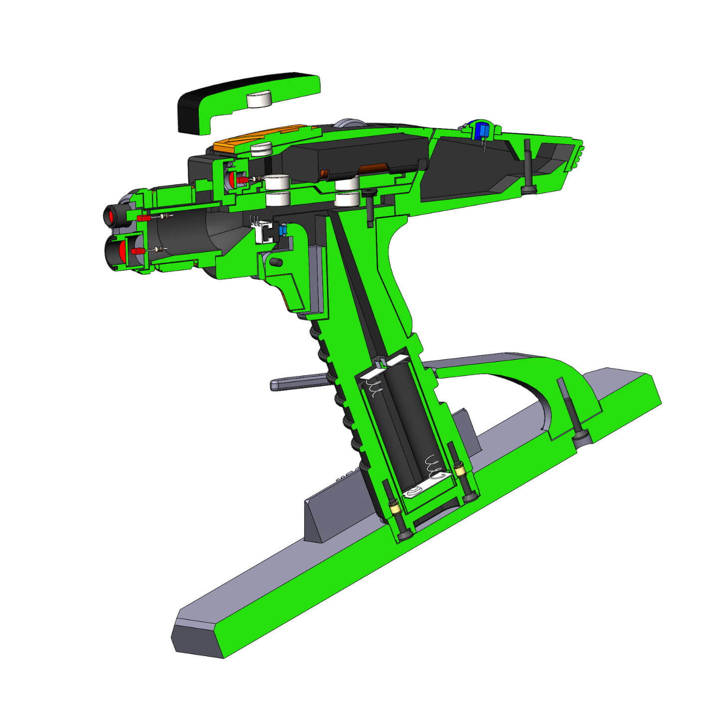 Discovery Phaser - Star Trek - Printable 3d model - STL file