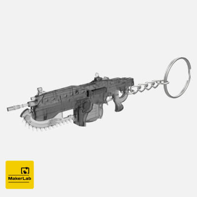 Keychain Lancer Gears of War