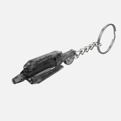 Keychain Overwatch Mercy Caduceus Staff