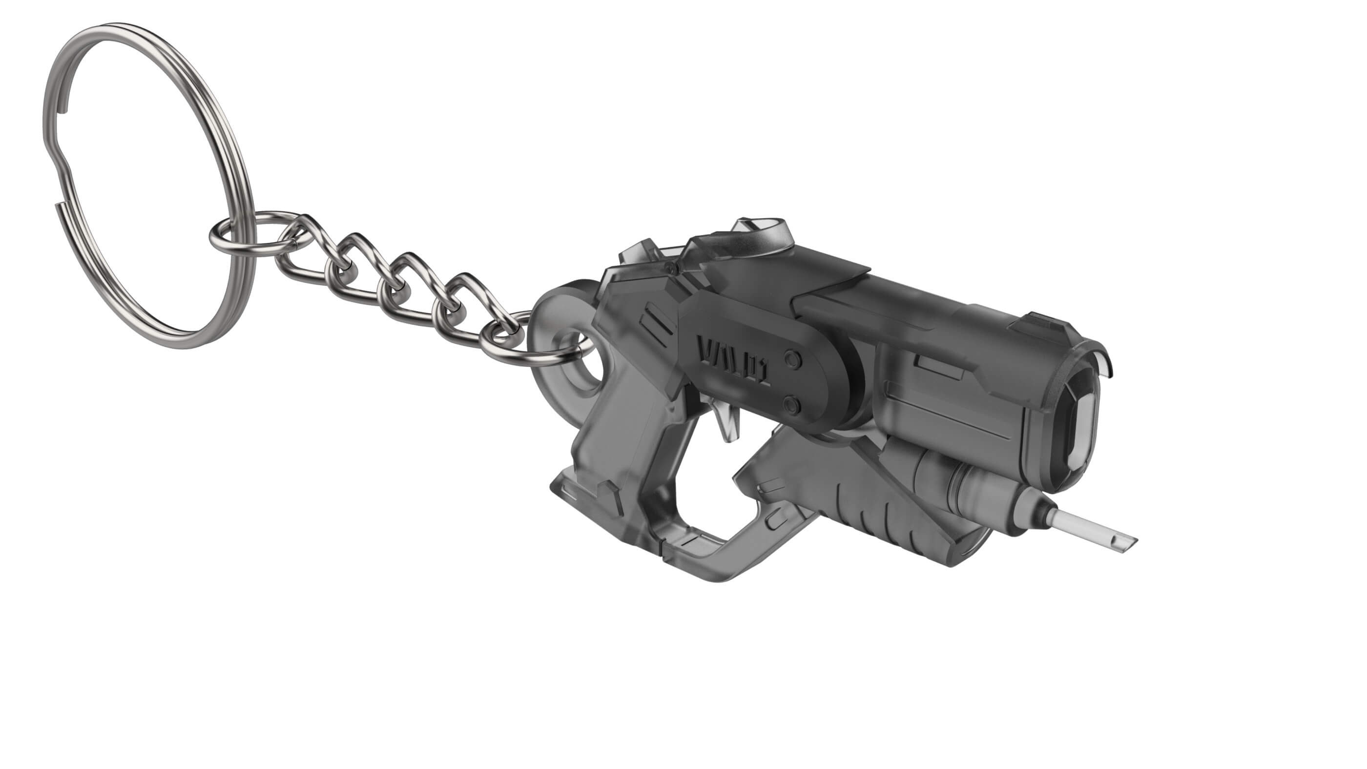 Keychain Overwatch Mercy Combat Medic Ziegler Blaster - 3D Model by ...