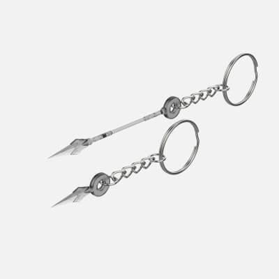 Keychain Overwatch Orisa Spear