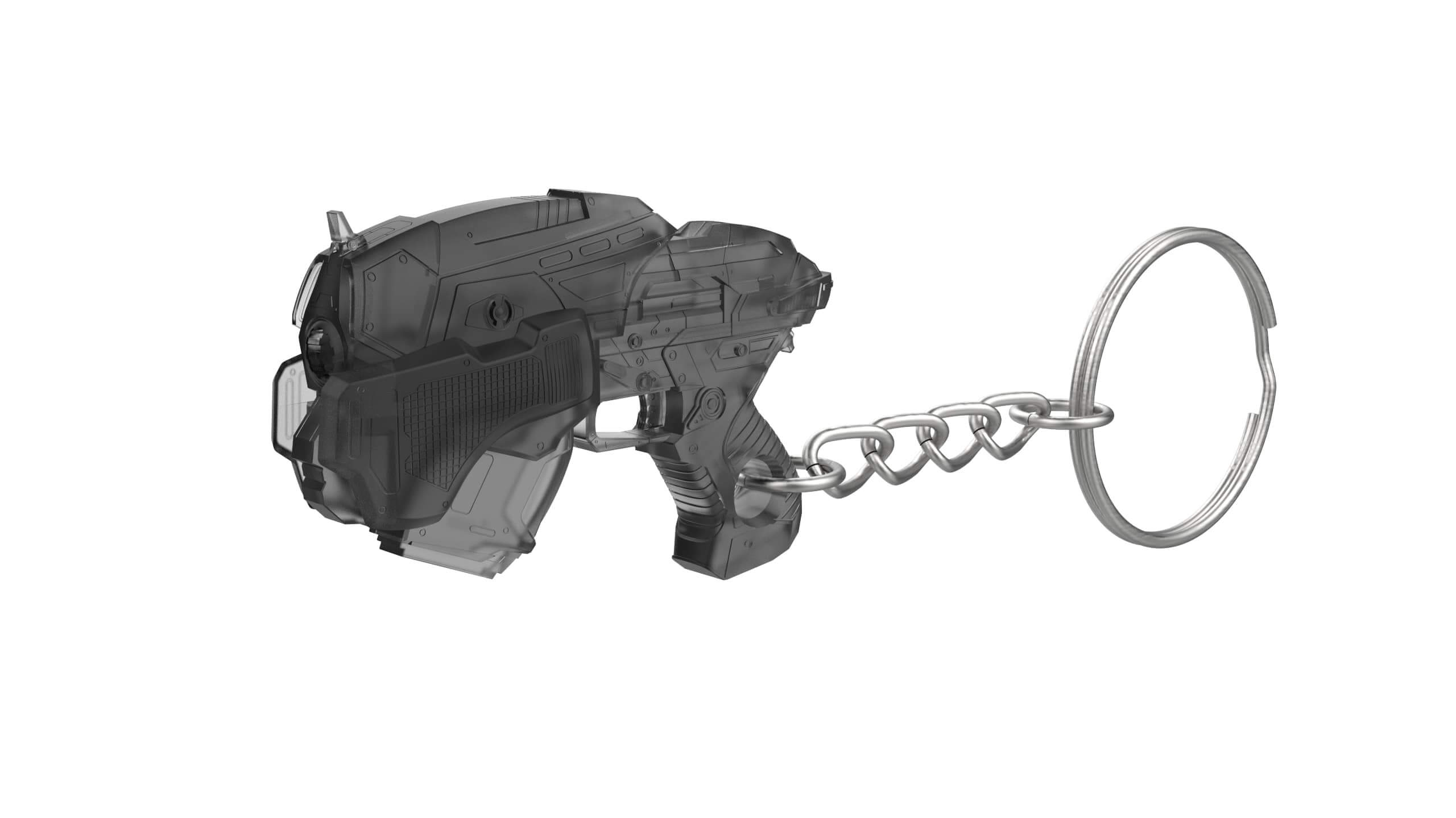 Keychain Snub Pistol Gears of War 3D Print Model by MakerLab
