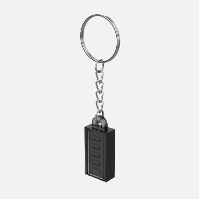 Keychain Spooky Door It