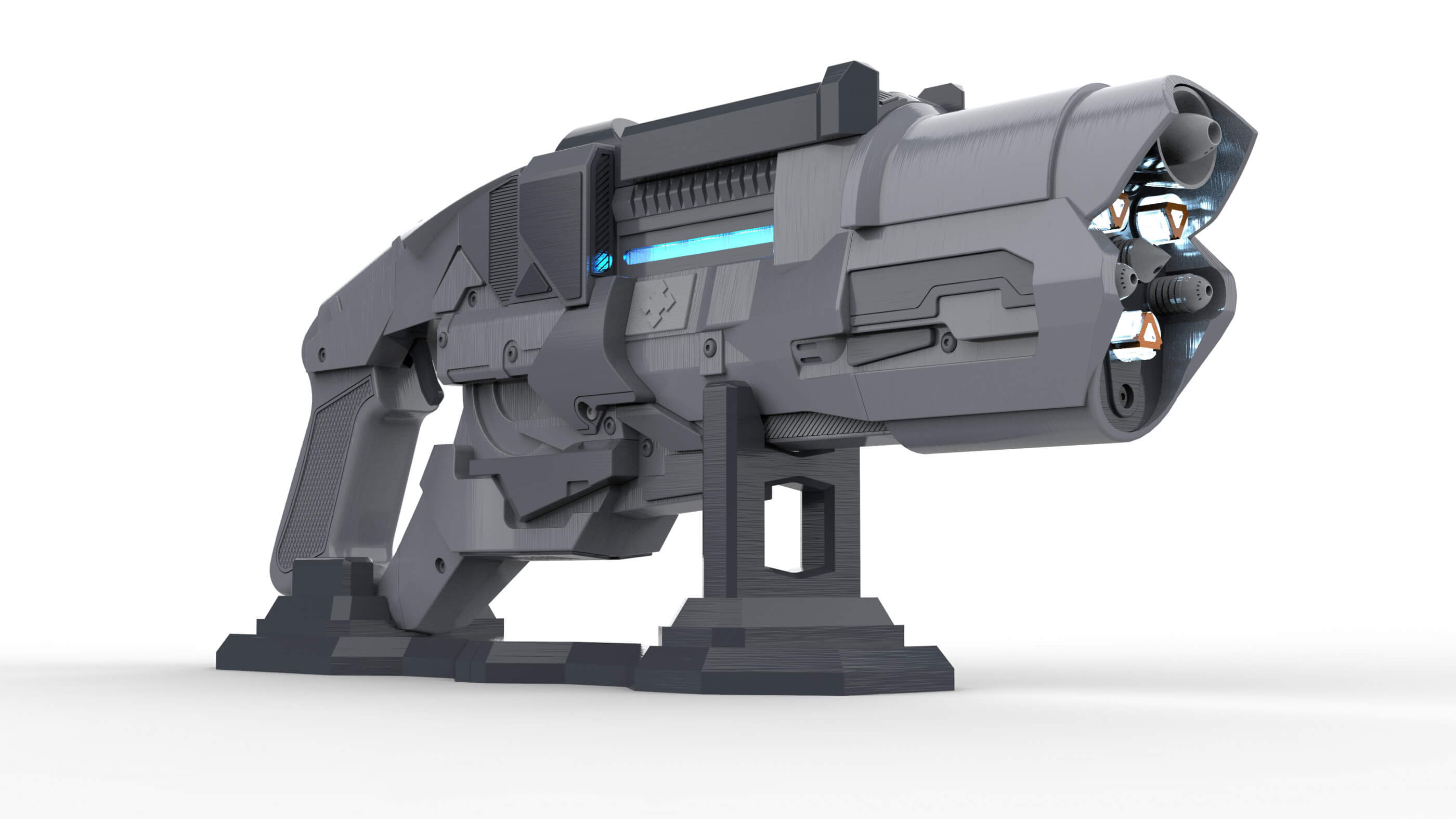 Legends of Tomorrow Cold Gun and Flame Gun Bundle - 3D Model by MakerLab