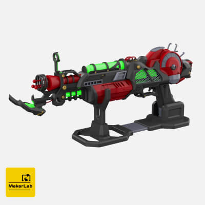 MK2 Ray Gun COD - STL - Personal Use