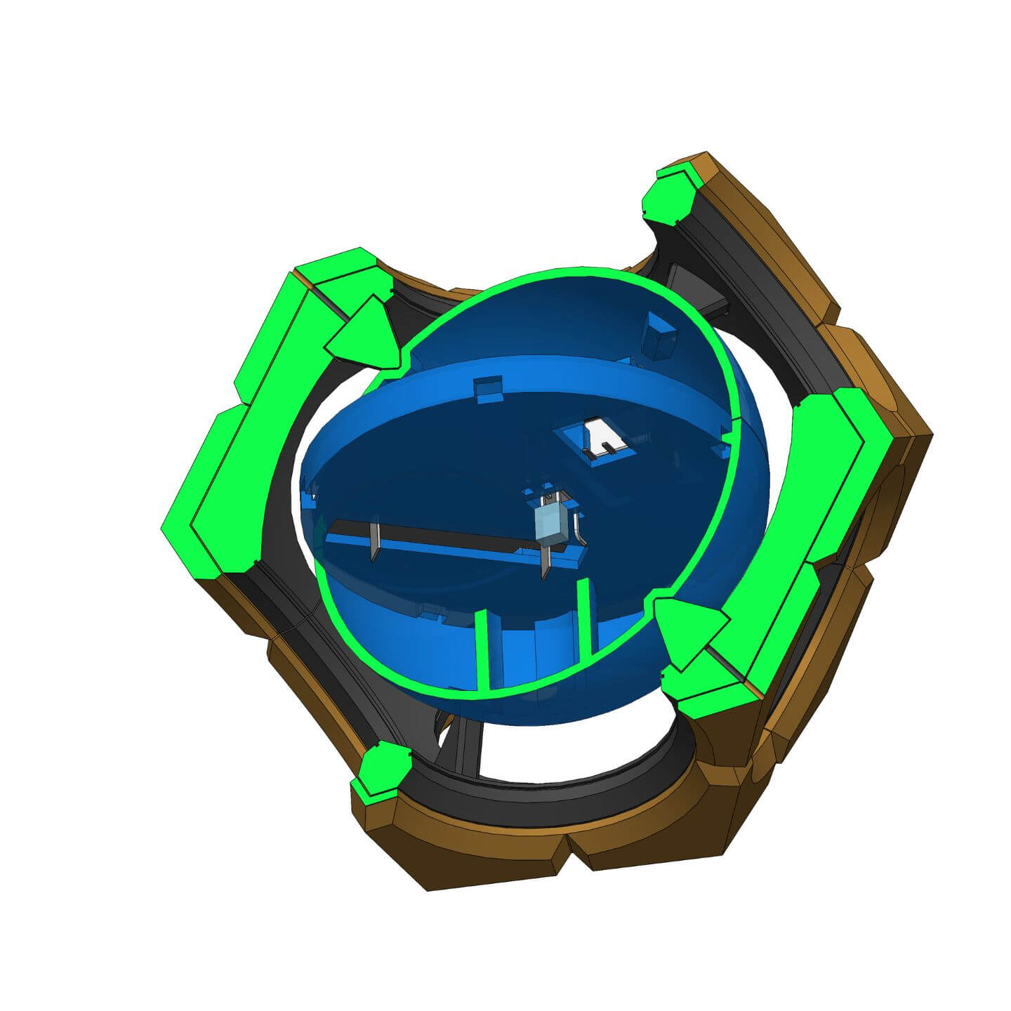 Sigma Hyperphere Overwatch Sigma Hyperspheres - 3D Model by MakerLab