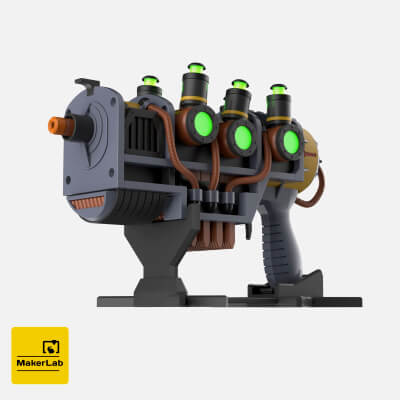 Plasma Blaster - Fallout - STL - Personal Use
