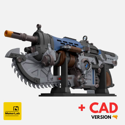 Prototype MK1 Lancer - GoW E-Day - STL - Commercial