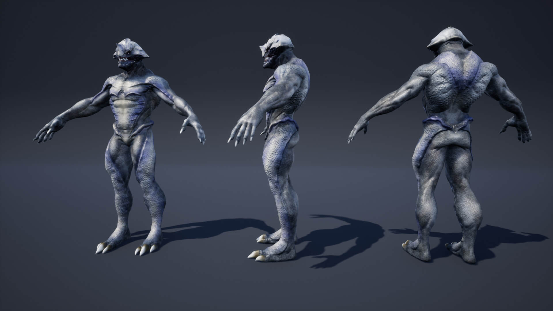 Humanoids Monsters Pack - 3D Model by Maksim_Bugrimov