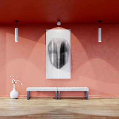 Interior Design Loft Parametric Face 3D Pano Bas-Relief