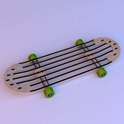 Plywood Skateboard