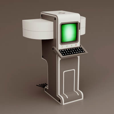 Sci-Fi Retro Control Panel Project 5