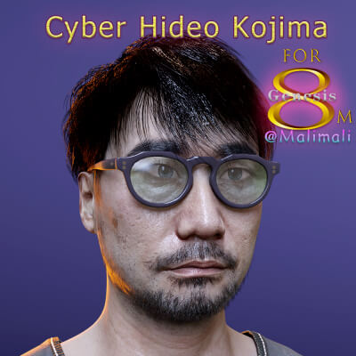 Cyber Hideo Kojima for G8M