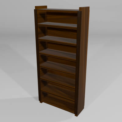 Empty Bookcase